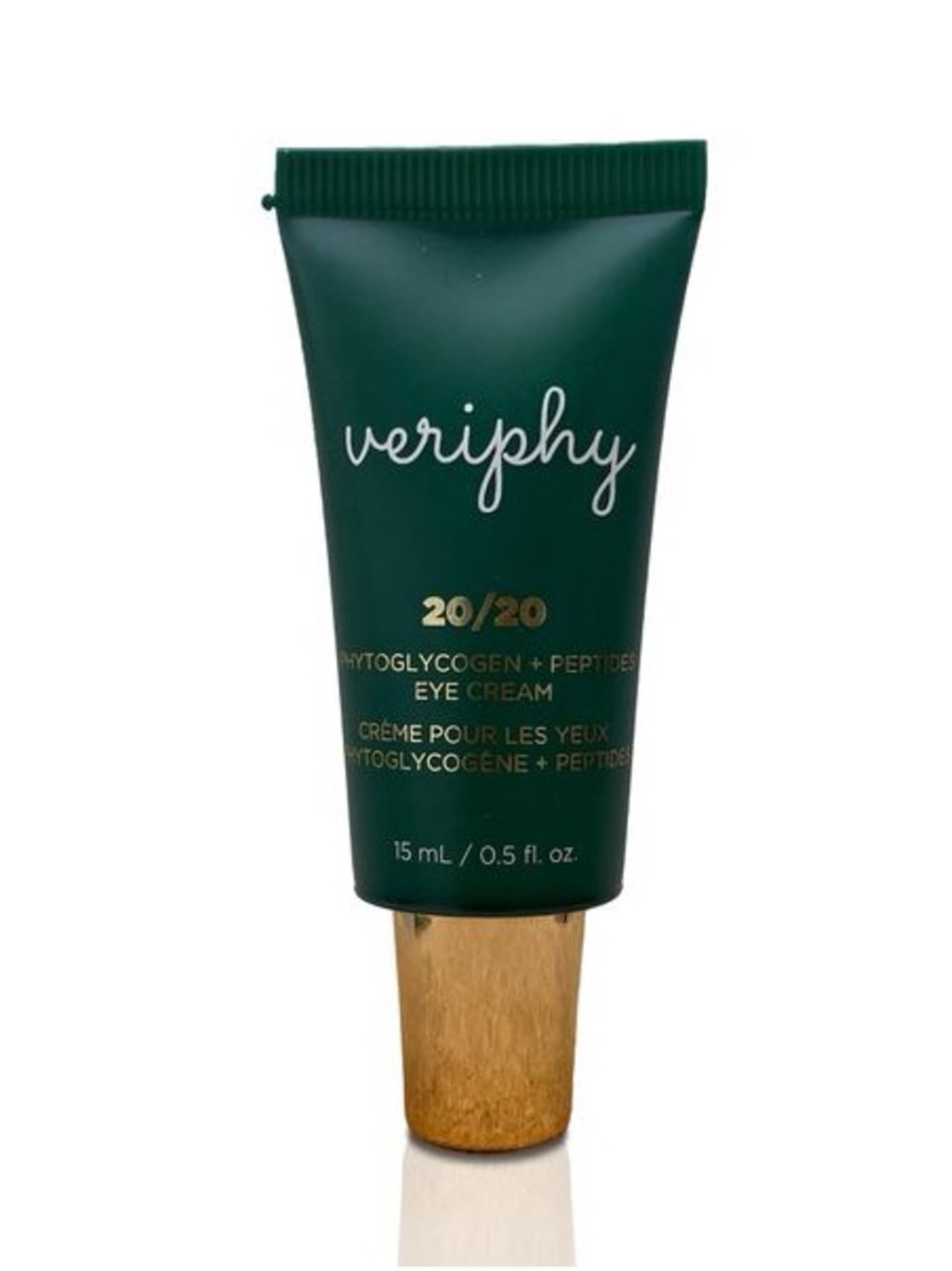 2x Veriphy 20/20 Phytoglycogen + Peptides Eye Cream — Dark Green